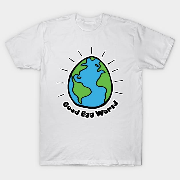 Good Egg World Logo T-Shirt by GoodEggWorld